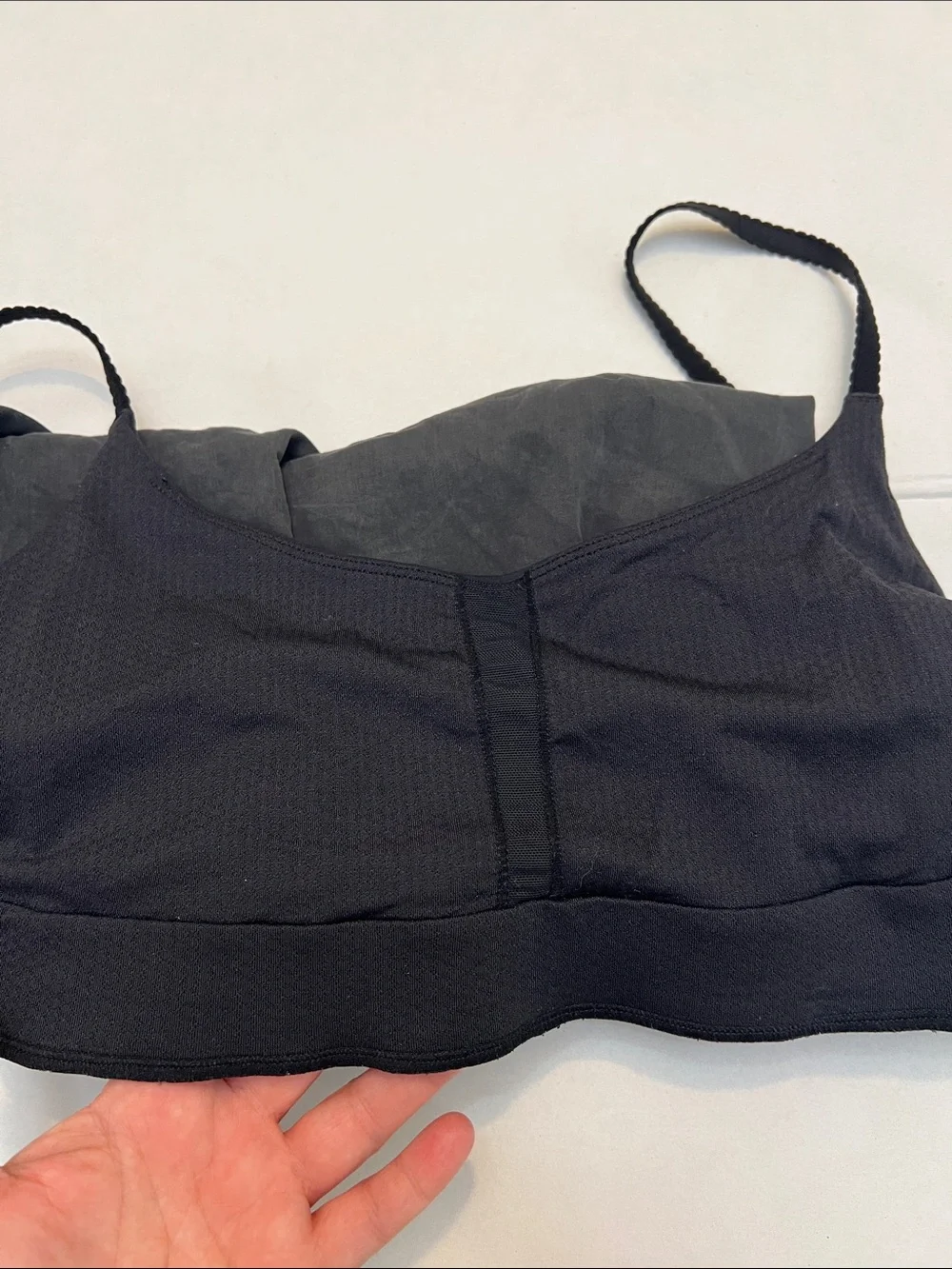 LULULEMON BLACK BLISS TANK ADJUSTABLE BRAIDED STRAPS SIZE 8